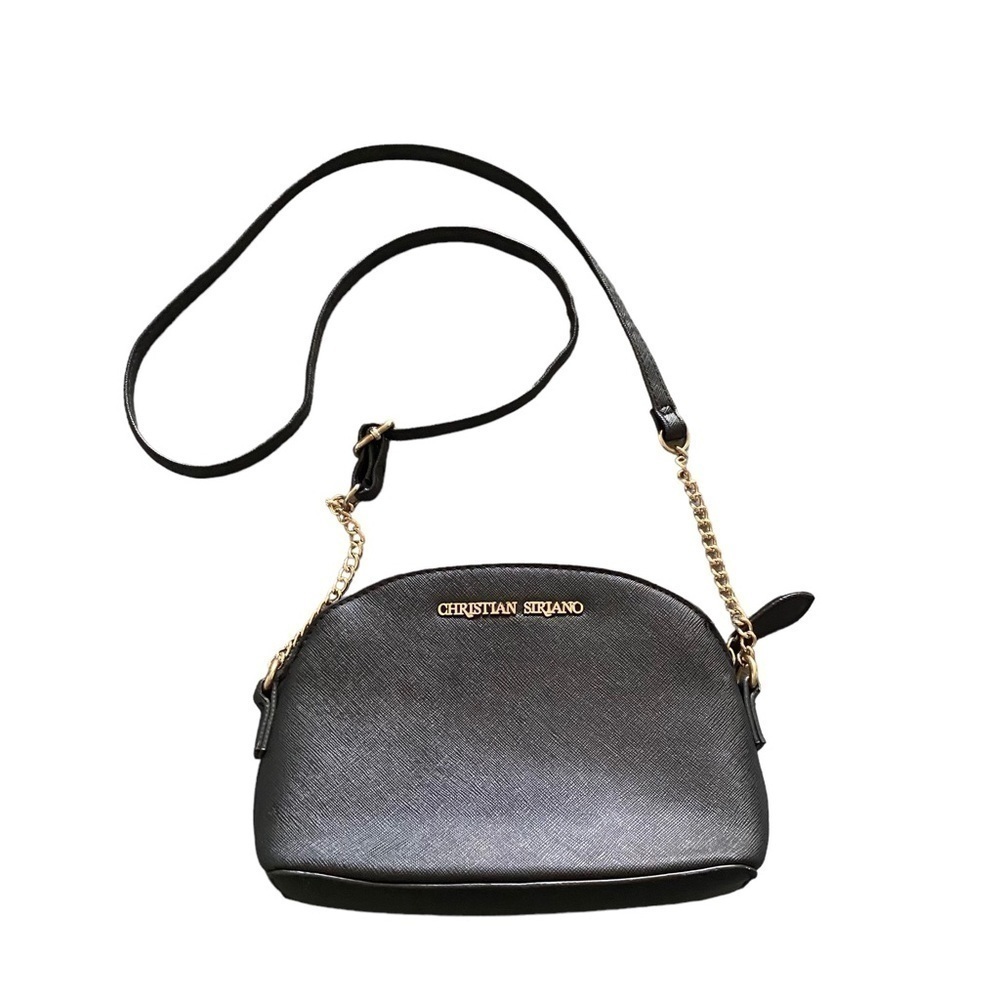 CHRISTIAN SIRIANO-BLACK CROSSBODY BAG